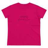 Love Women's Midweight Cotton Tee