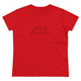 Love Women's Midweight Cotton Tee