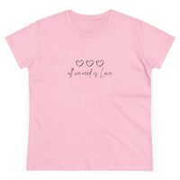 Love Women's Midweight Cotton Tee