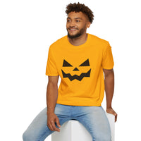 Pumpkin Face Unisex Softstyle T-Shirt