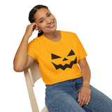 Pumpkin Face Unisex Softstyle T-Shirt