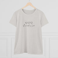 Love Women's Midweight Cotton Tee