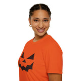 Pumpkin Face Unisex Softstyle T-Shirt