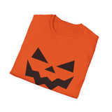 Pumpkin Face Unisex Softstyle T-Shirt