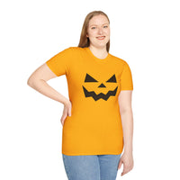 Pumpkin Face Unisex Softstyle T-Shirt