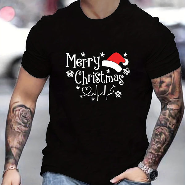 Men Merry Christmas T-shirt